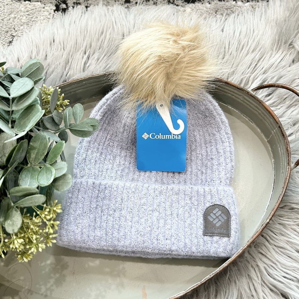 Columbia Sportswear‎ Winter Blur Pom Pom Beanie Unisex O/S ($35)